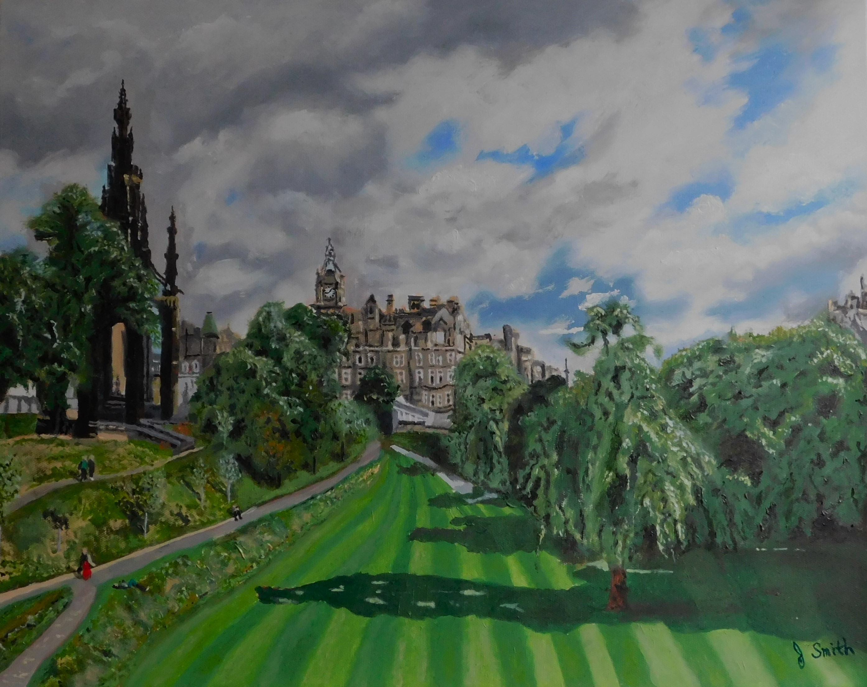 Edinburgh from the Gallery